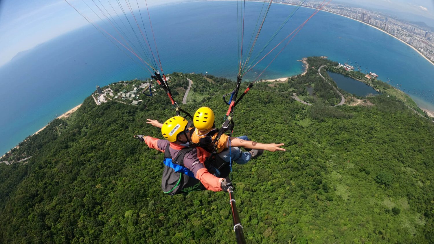 Paragliding Experience in Phu Quoc - One of the unique outdoor activities